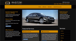 Desktop Screenshot of eastendlimousine.com